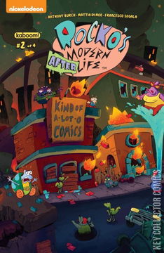 Variant Cover for Rocko's Modern Afterlife #2