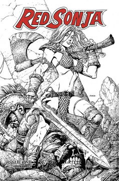 Variant Cover for Red Sonja: The Price of Blood #1