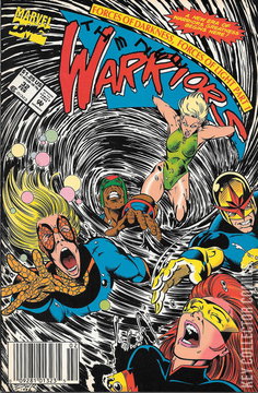 Variant Cover for New Warriors #32