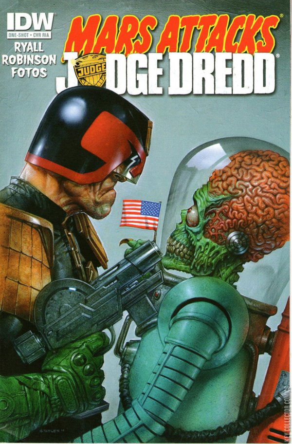 Mars Attacks / Judge Dredd #1 Variant Published January 201