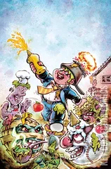 Variant Cover for Madballs vs. Garbage Pail Kids #3