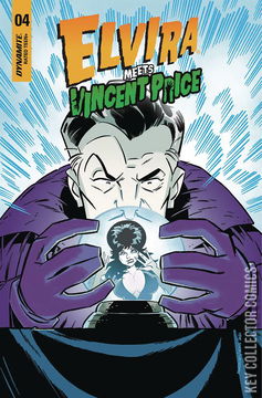 Variant Cover for Elvira Meets Vincent Price #4