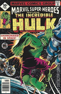 Variant Cover for Marvel Super-Heroes #65