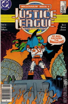 Variant Cover for Justice League International #9