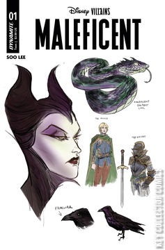 Variant Cover for Disney Villains: Maleficent #1