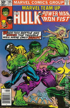 Variant Cover for Marvel Team-Up #105