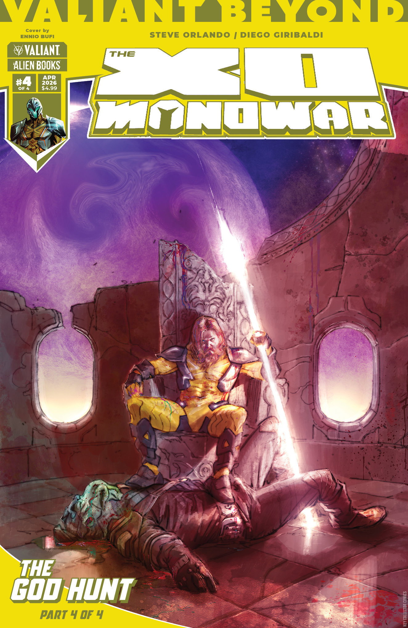 Valiant Beyond: The X-O Manowar #4 Variant – Value & Details | Key ...