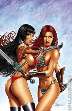 Variant Cover for Vampirella / Red Sonja #1