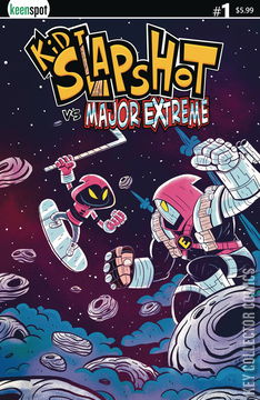 Variant Cover for Kid Slapshot vs. Major Extreme #1