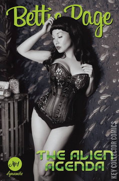 Variant Cover for Bettie Page: Alien Agenda #1