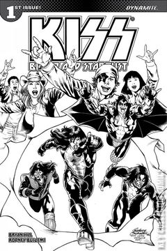 Variant Cover for KISS: Blood and Stardust #1