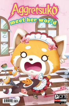Variant Cover for Aggretsuko: Meet Her World #1