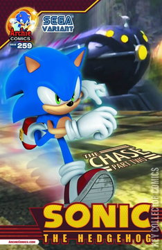 Variant Cover for Sonic the Hedgehog #259