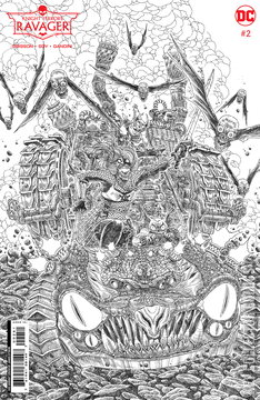 Variant Cover for Knight Terrors: Ravager #2