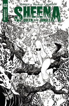 Variant Cover for Sheena, Queen of the Jungle #2