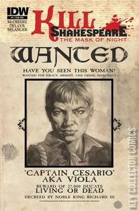 Variant Cover for Kill Shakespeare: The Mask of Night #4