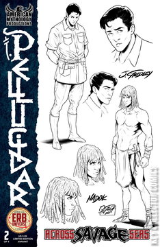 Variant Cover for Pellucidar: Across Savage Seas #2