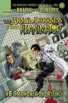 Variant Cover for Army of Darkness vs. Reanimator: Necronomicon Rising #1
