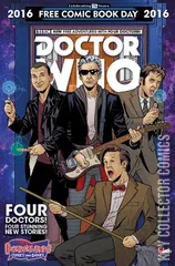 Variant Cover for Free Comic Book Day 2016: Doctor Who - Four Doctors Special #1