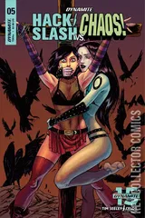 Cover for Hack / Slash vs. Chaos #5