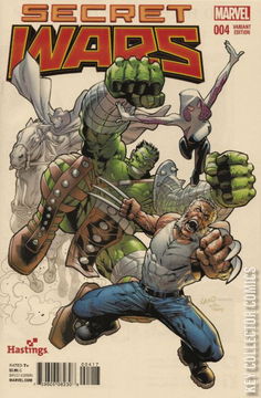 Variant Cover for Secret Wars #4