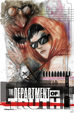 Variant Cover for Department of Truth #10