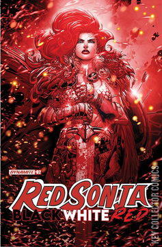 Variant Cover for Red Sonja: Black, White, Red #2