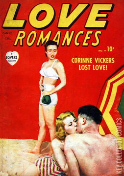 Variant Cover for Love Romances #9