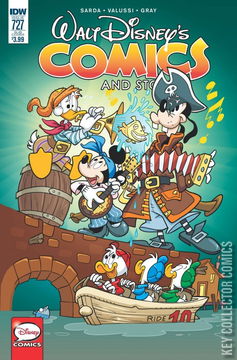 Variant Cover for Walt Disney's Comics and Stories #727
