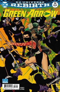 Variant Cover for Green Arrow #34