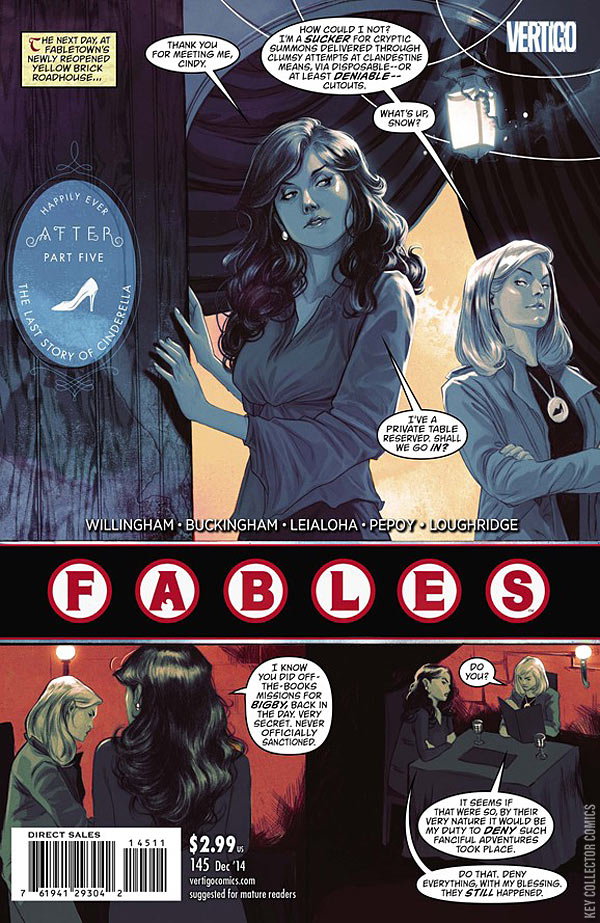 Fables #145 Published October 2014 | Key Collector Comics