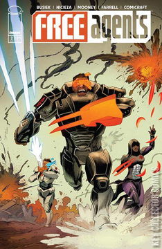 Variant Cover for Free Agents #2