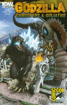 Variant Cover for Godzilla: Gangsters and Goliaths #1