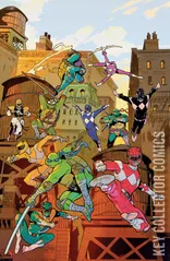 Variant Cover for Mighty Morphin Power Rangers / Teenage Mutant Ninja Turtles #5