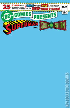 Variant Cover for DC Comics Presents #26