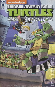 Variant Cover for Teenage Mutant Ninja Turtles: Amazing Adventures #8