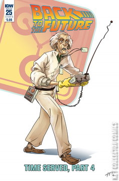Variant Cover for Back to the Future #25