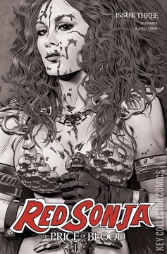 Variant Cover for Red Sonja: The Price of Blood #3