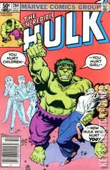 Variant Cover for Incredible Hulk #264