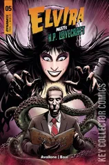 Variant Cover for Elvira Meets H.P. Lovecraft #4