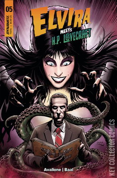 Variant Cover for Elvira Meets H.P. Lovecraft #4