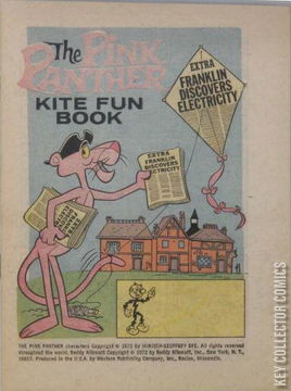 Variant Cover for Pink Panther Kite Fun Book