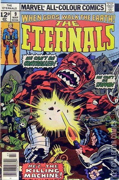 Variant Cover for Eternals #9