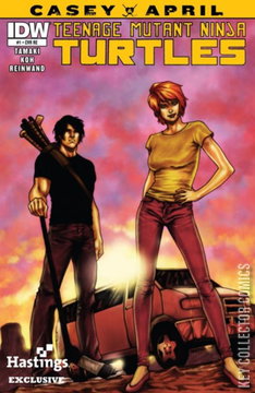 Variant Cover for Teenage Mutant Ninja Turtles: Casey and April #1