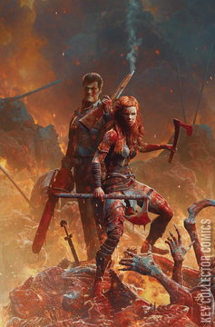 Variant Cover for Red Sonja vs. The Army of Darkness #3