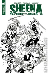Variant Cover for Sheena, Queen of the Jungle #2