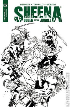 Variant Cover for Sheena, Queen of the Jungle #2