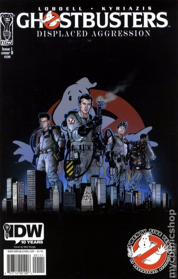 Variant Cover for Ghostbusters: Displaced Aggression #1