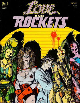Variant Cover for Love and Rockets #1