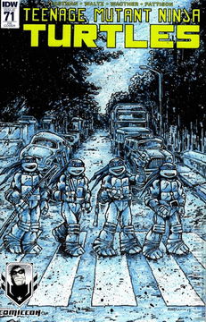 Variant Cover for Teenage Mutant Ninja Turtles #71